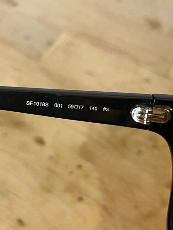 NEW Salvatore Ferragamo Sunglasses in Black main image 6